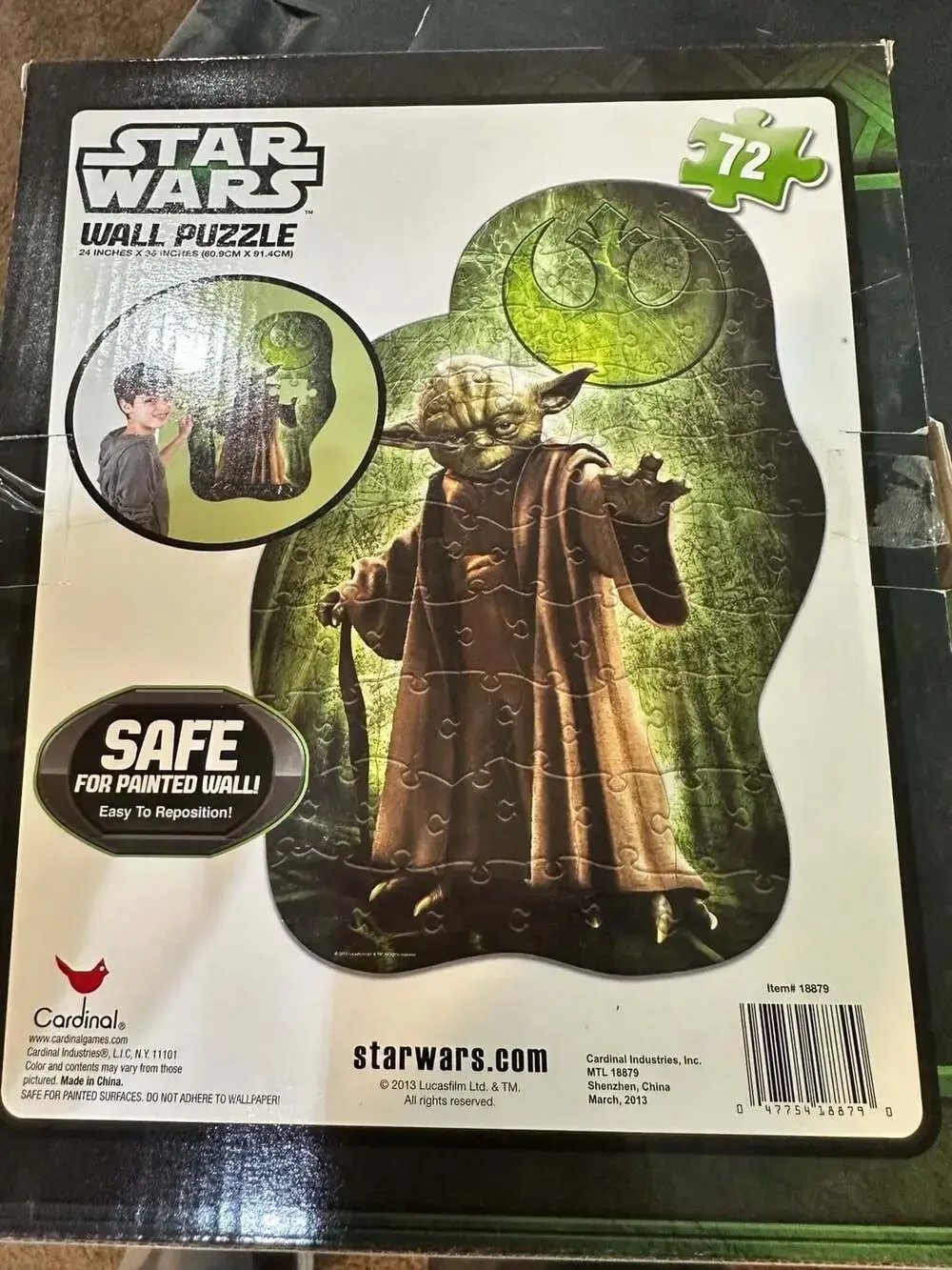 Star Wars Yoda 72-Piece Wall Puzzle